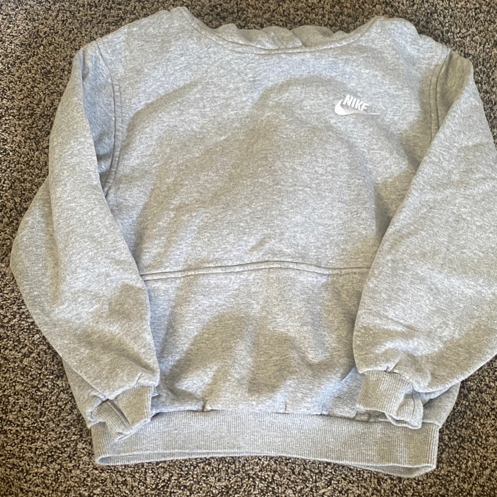 Nike Kids Classic Gray Hoodie